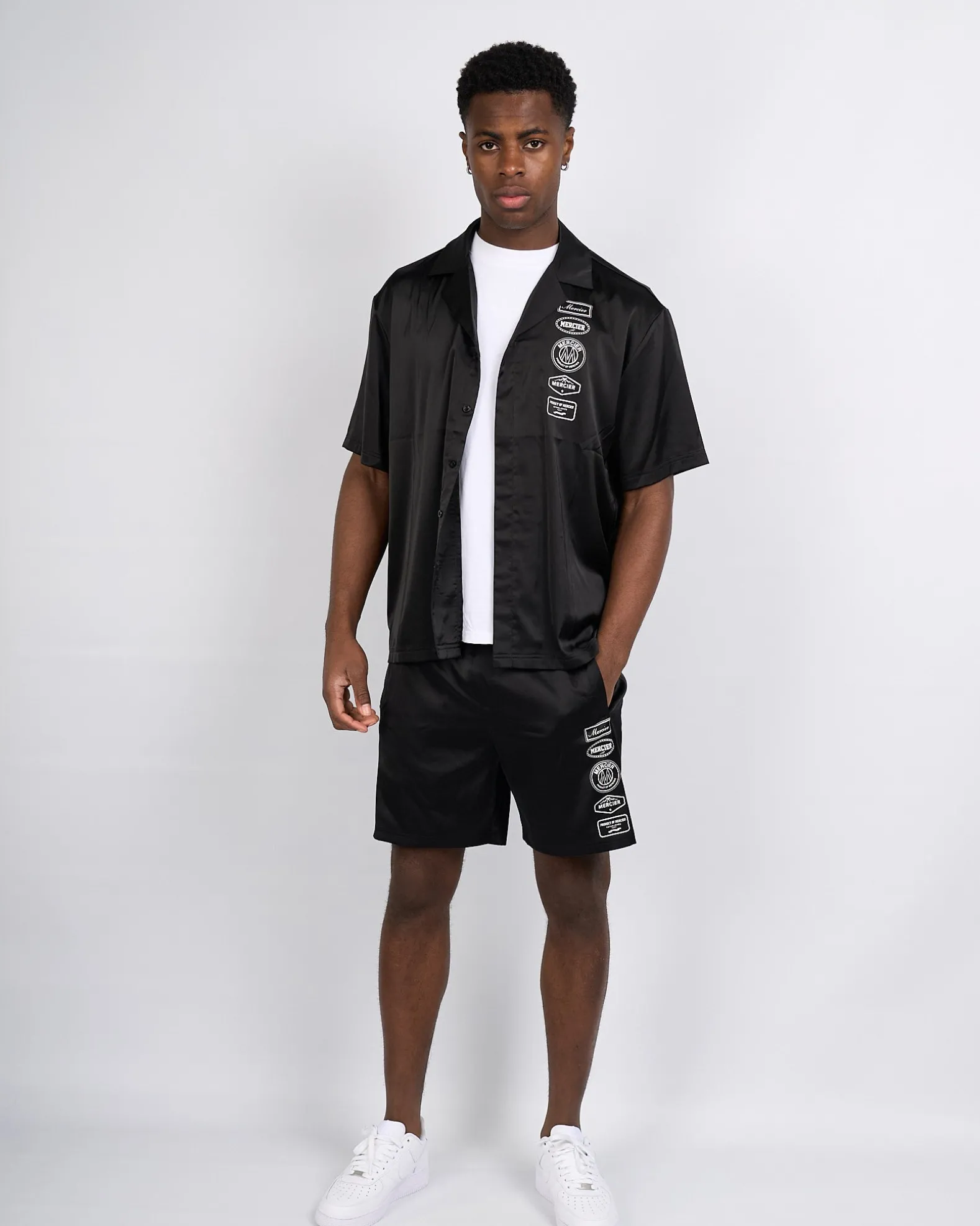 Black 2.0 Badge Resort Shirt