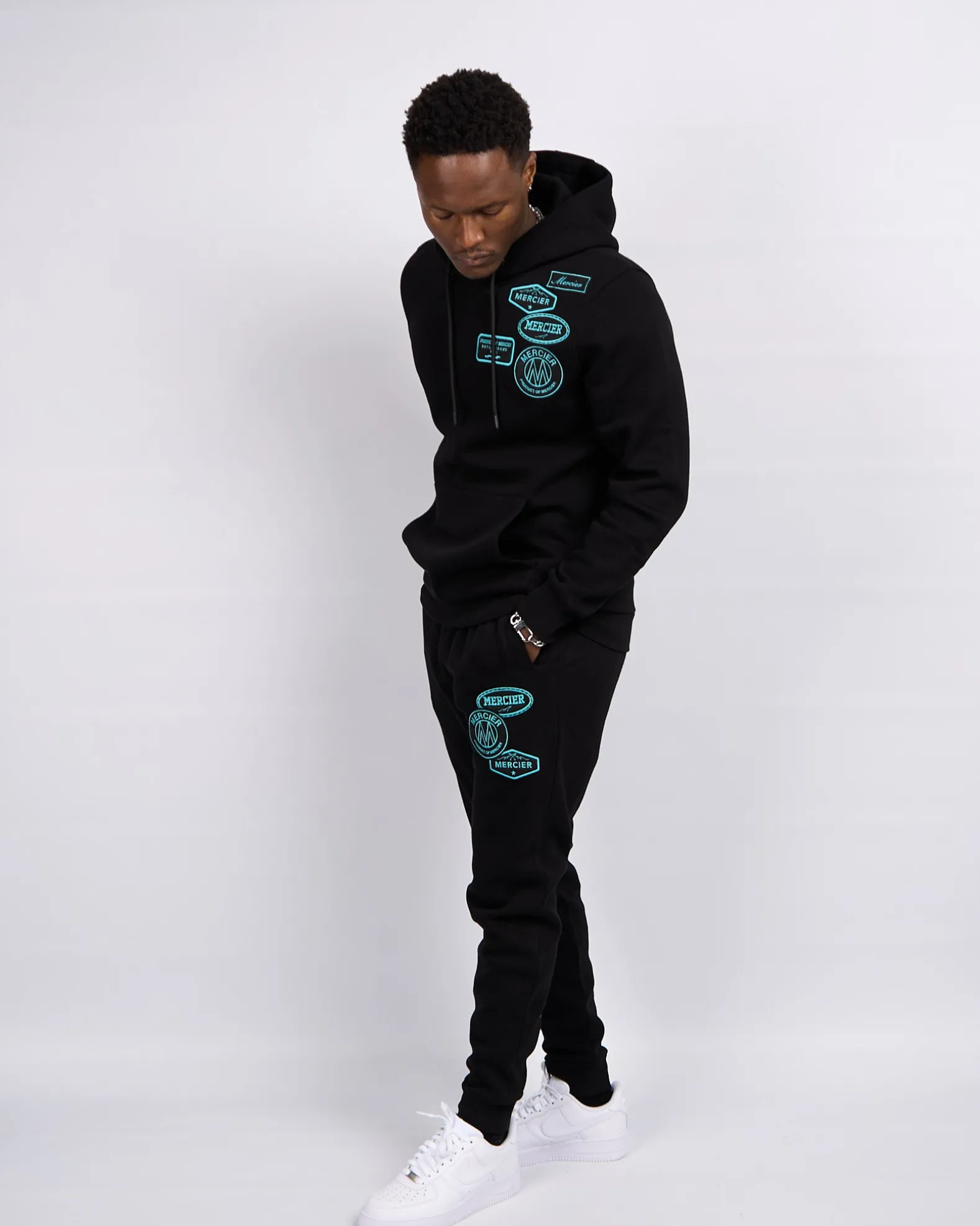 Black Tiffany OG Badge Hoodie
