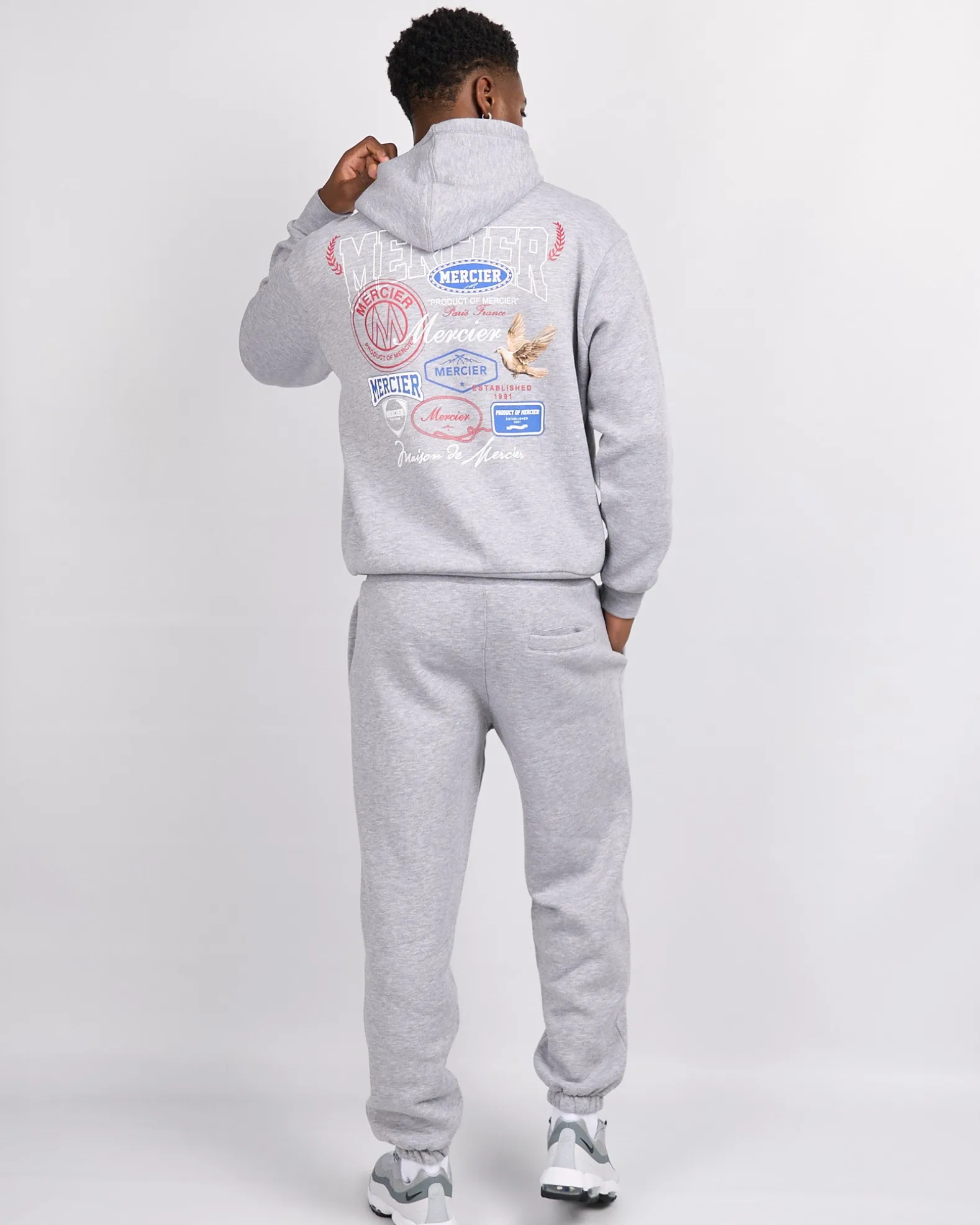Grey Marl Multi Tour Joggers