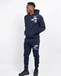 Navy Mercier OG badge joggers