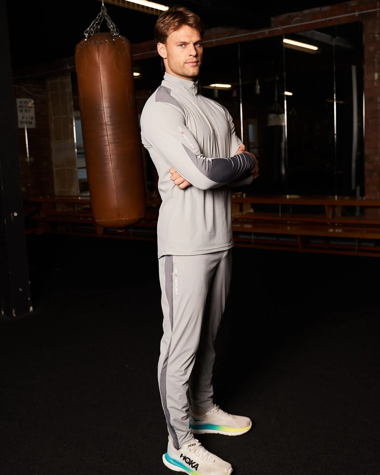 PBK//Mercier Performance Trackpants Grey