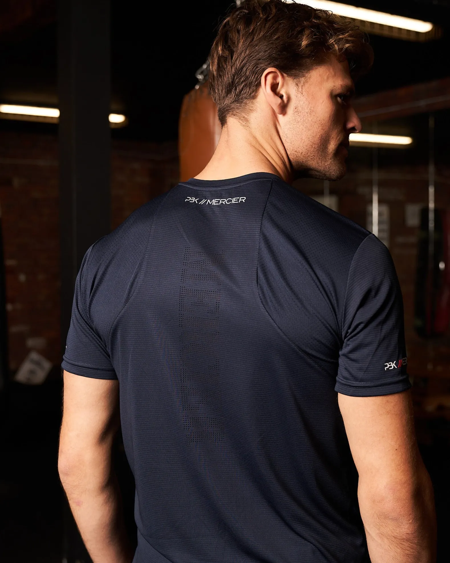 PBK//Mercier Performance Tshirt Navy