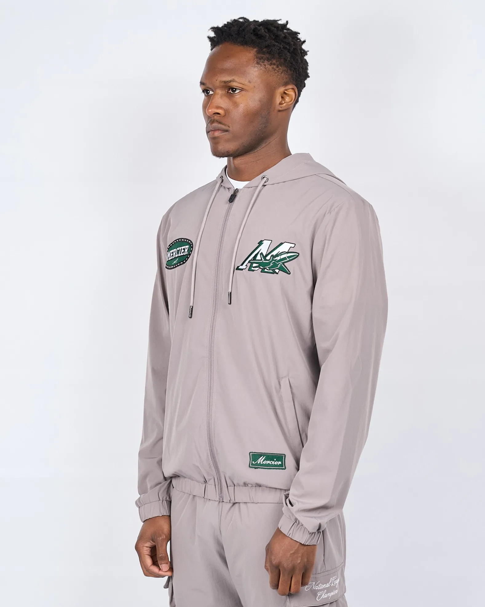 Steel Green Empire Windbreaker