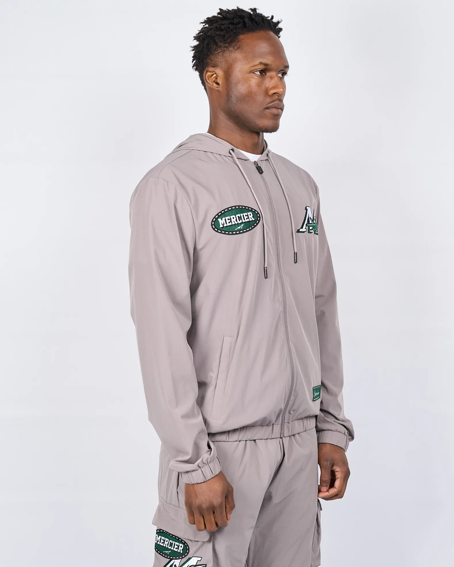 Steel Green Empire Windbreaker