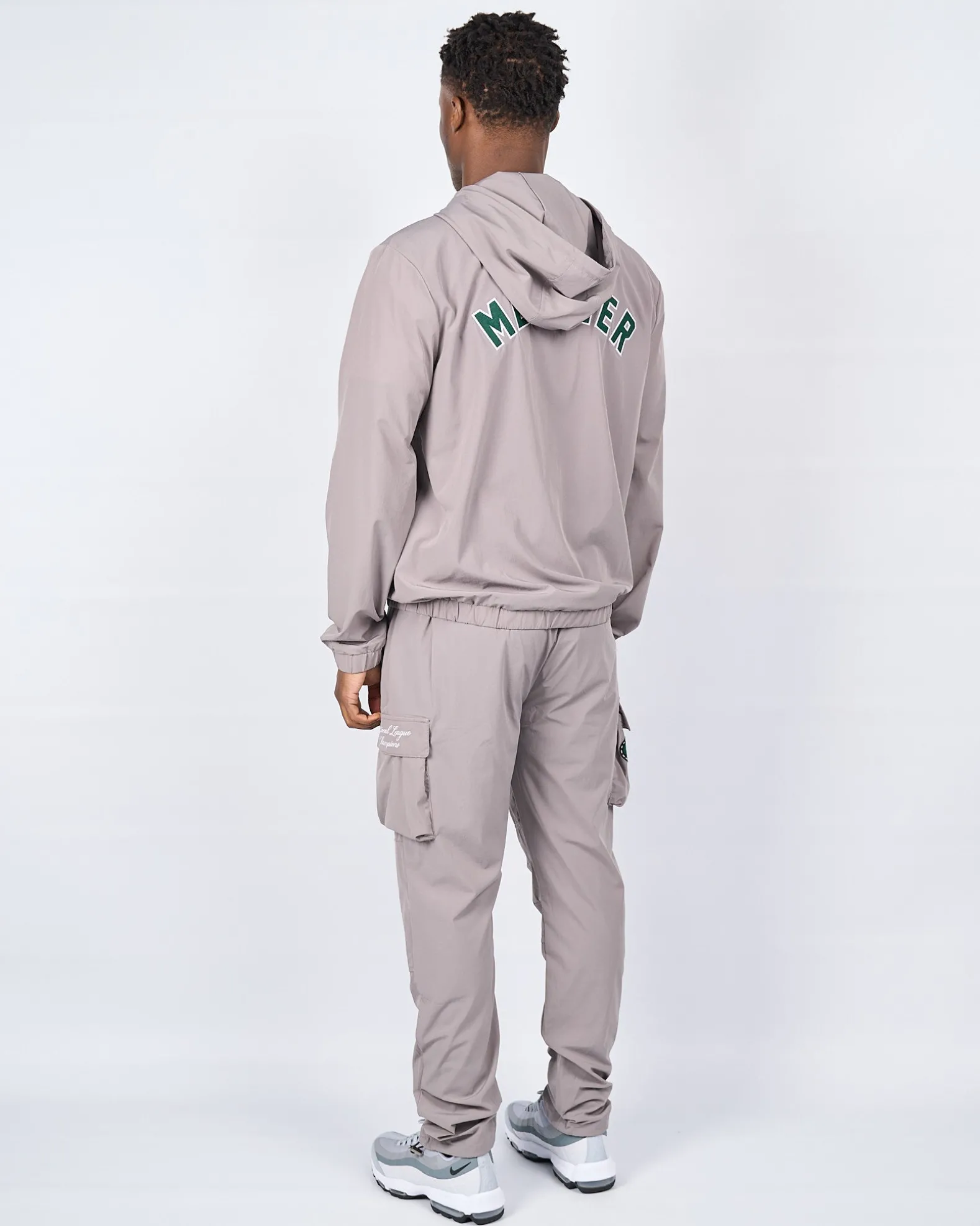 Steel Green Empire Windbreaker