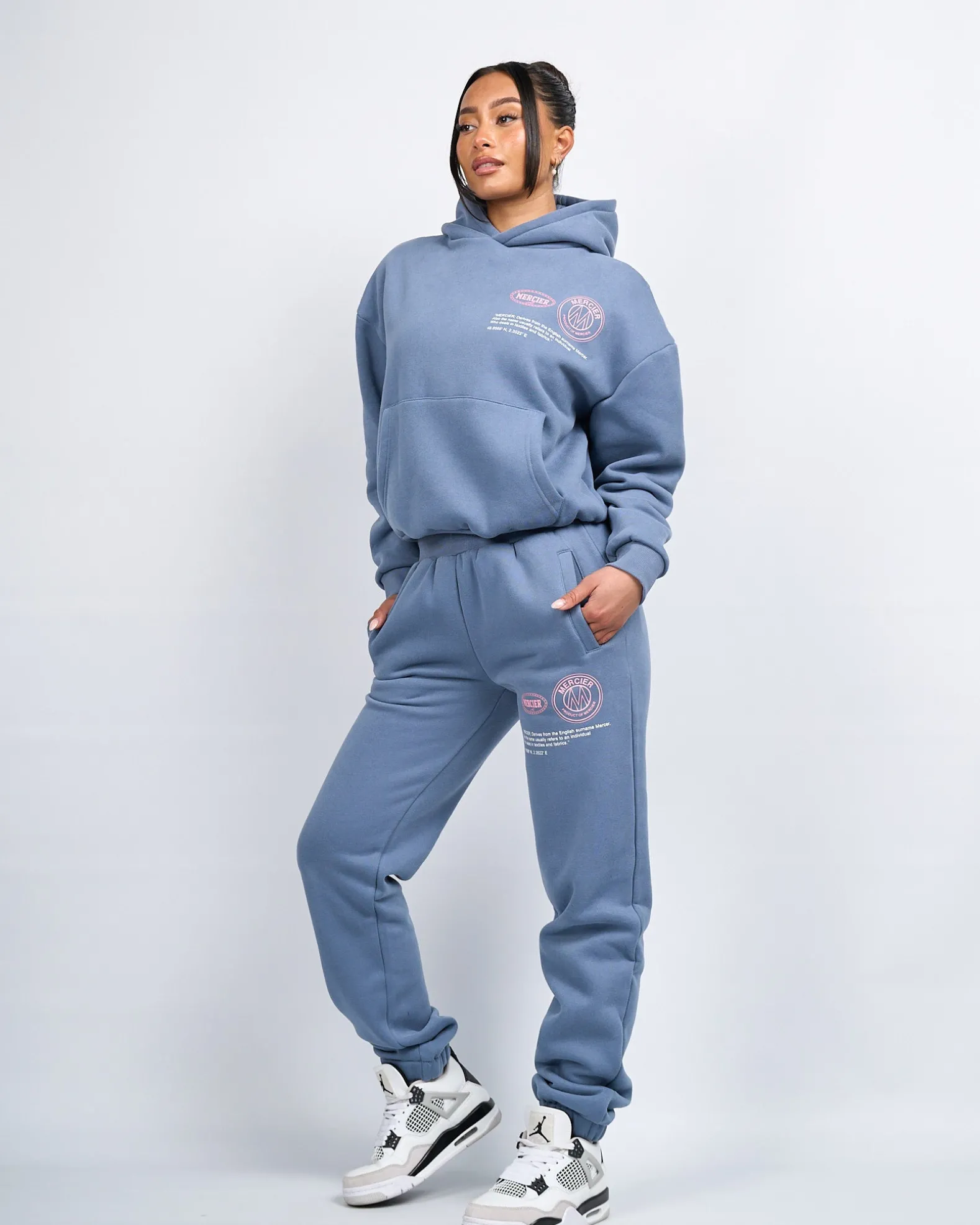 Womens Moonlight Blue Caruso Hoodie